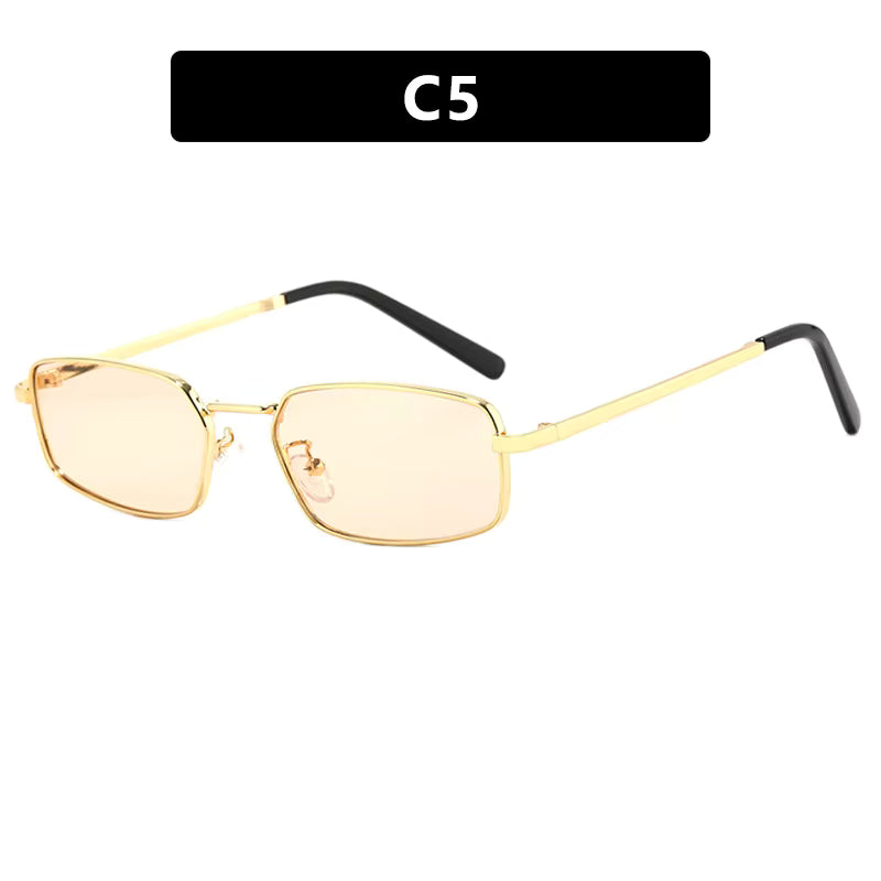 Lunettes Vintage à Monture Étroite