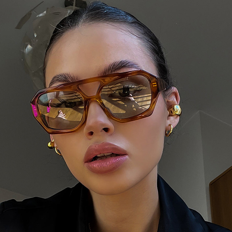 Lunettes Rétro Asymétriques Unisex