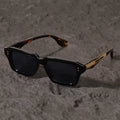 Lunettes Carrées Rivet Classiques – Style Vintage & Punk