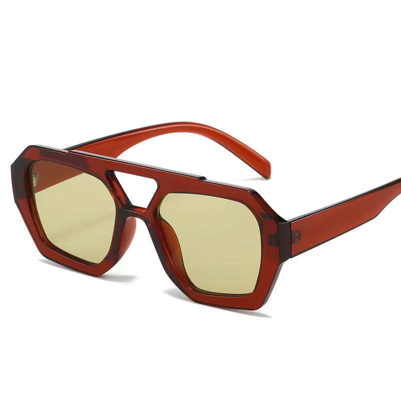 Lunettes Rétro Asymétriques Unisex