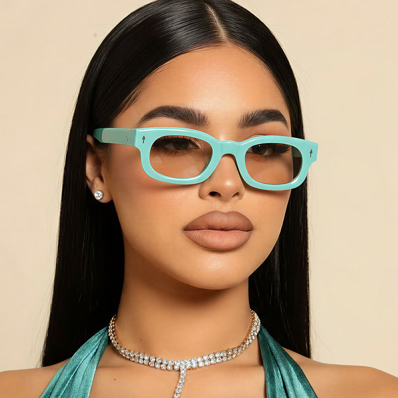 Lunettes Carrées Épaisses 2025 – Unisex