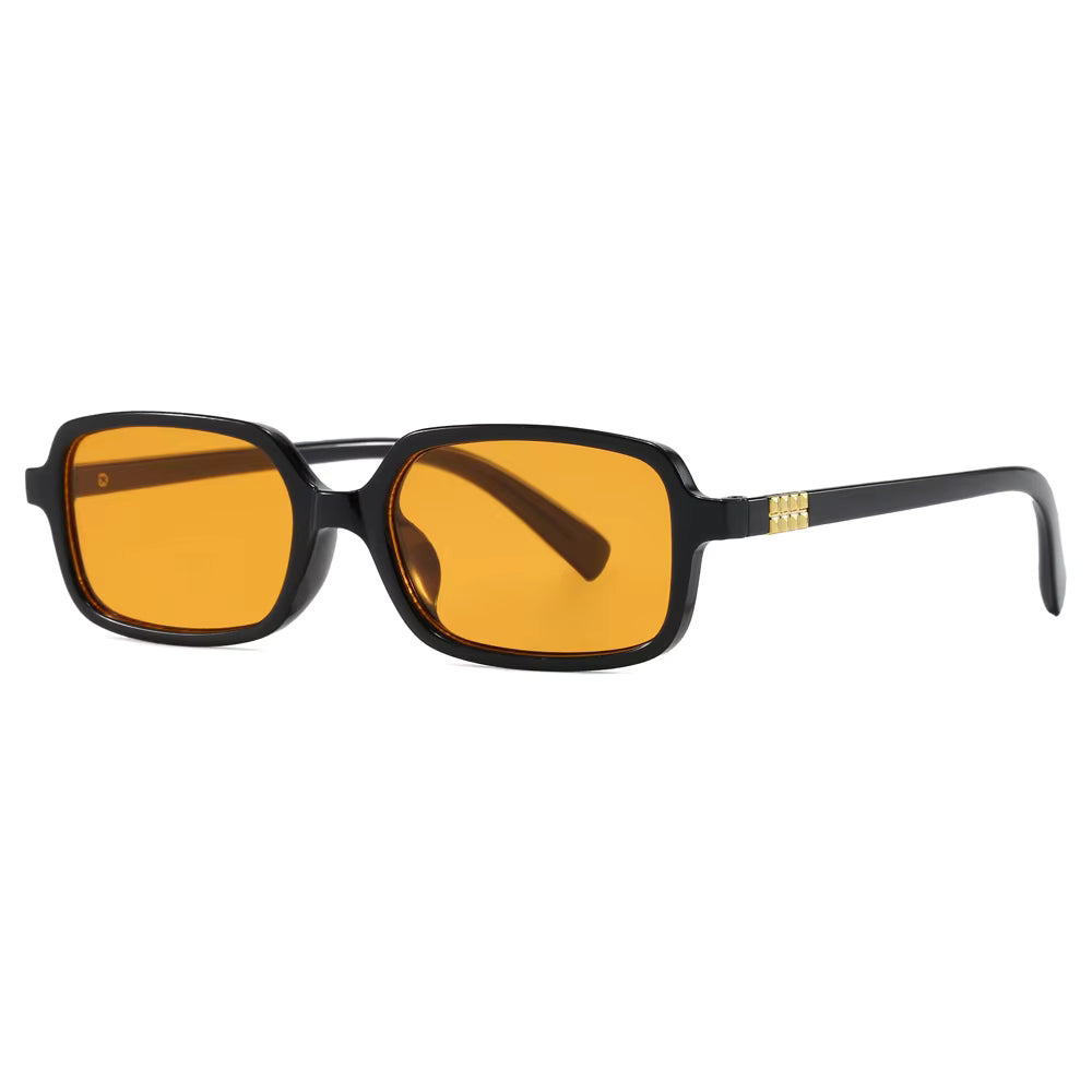Lunettes Carrées Slim Tortoiseshell – Femme