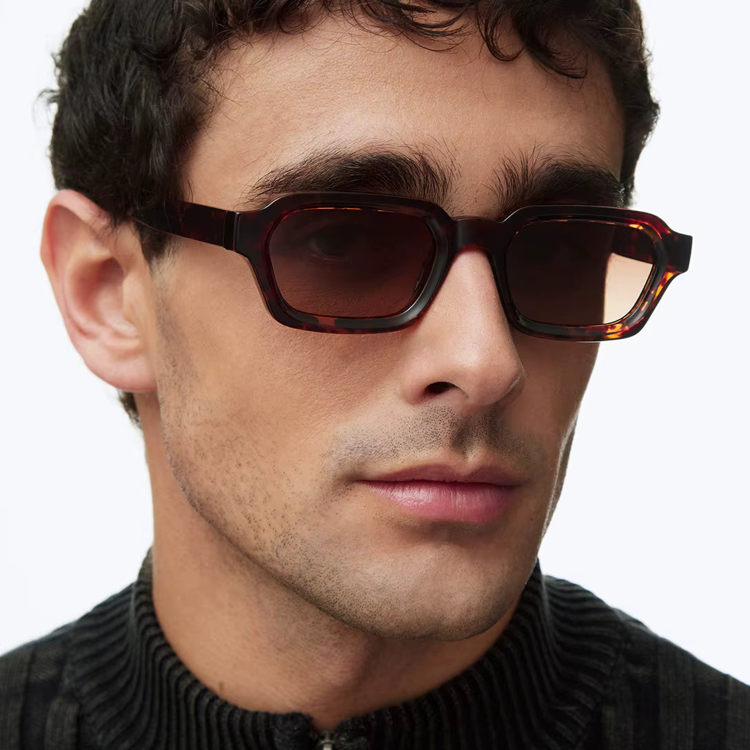 Lunettes Carrées Vintage Mamba 3412 – Unisex Premium 2025