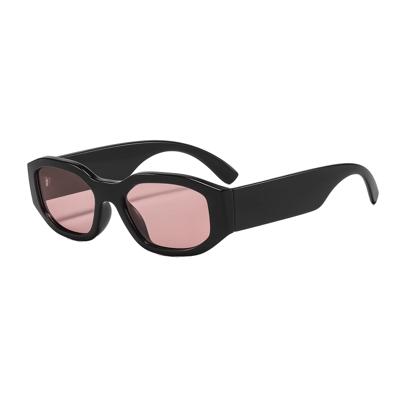 Lunettes de soleil rectangulaires polarisées – Monture écaille 2026